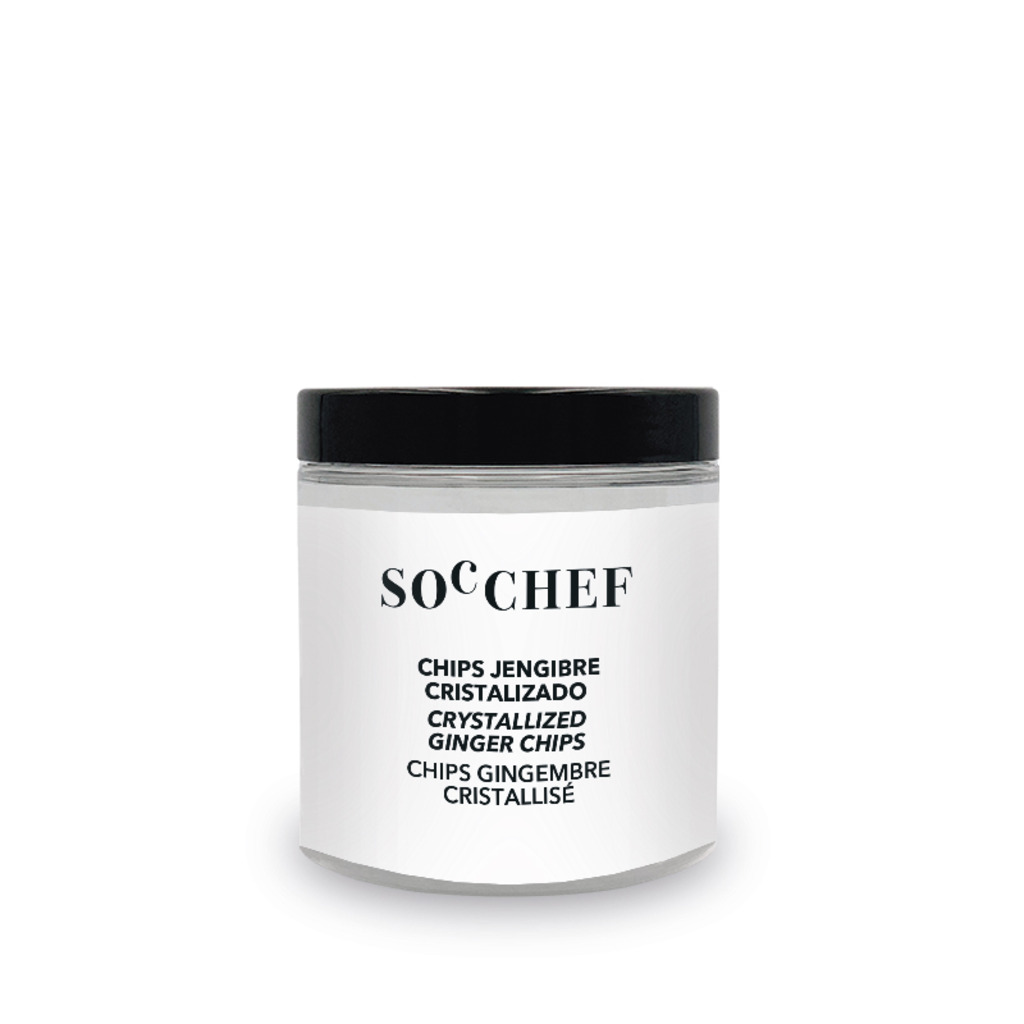 CHIPS DE JENGIBRE CRISTALIZADO 150g 3-6 mm 2